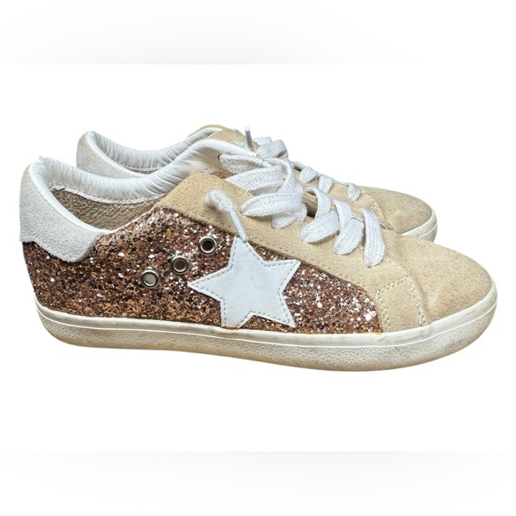 Gold Vintage Havana Sneakers